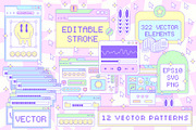 Y2K UI VECTOR KIT, an Object Graphic by craftlove (Thumbnail 13 of 13)