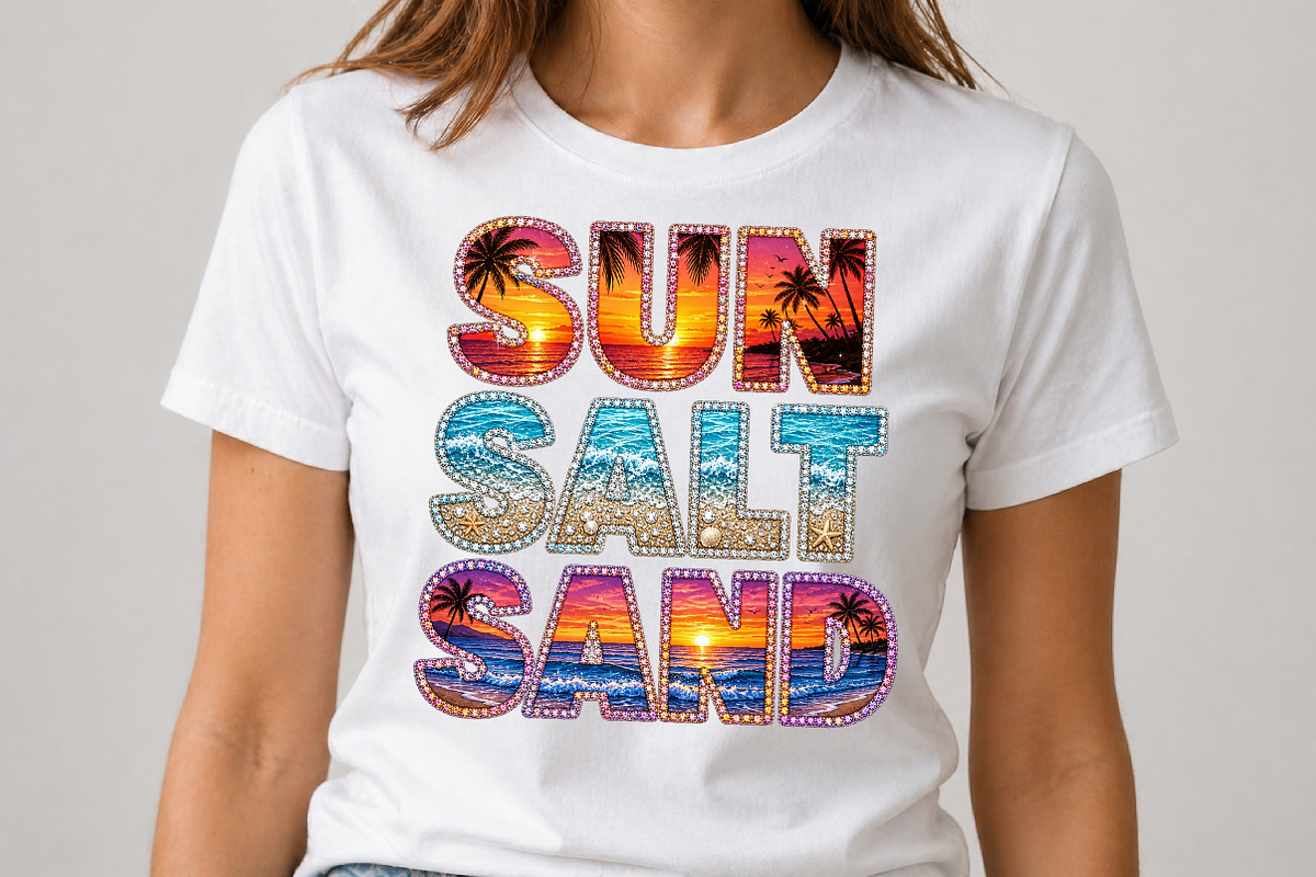Sun Salt Sand PNG, a Seasonal Illustration by Pixels.Craft (Photo 2 of 8)