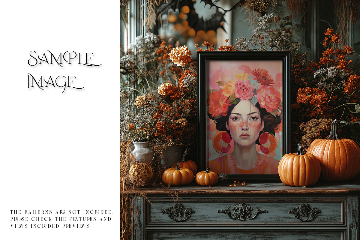 Halloween Spooky Frames Collection 2, a Household Mockup by mock-ups (Photo 11 of 23)