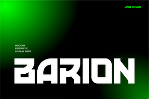 BARION- Modern Futuristic Display