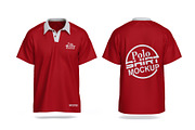 Polo T-Shirt Mockup, an Apparel Mockup by mockupbuys (Thumbnail 7 of 7)