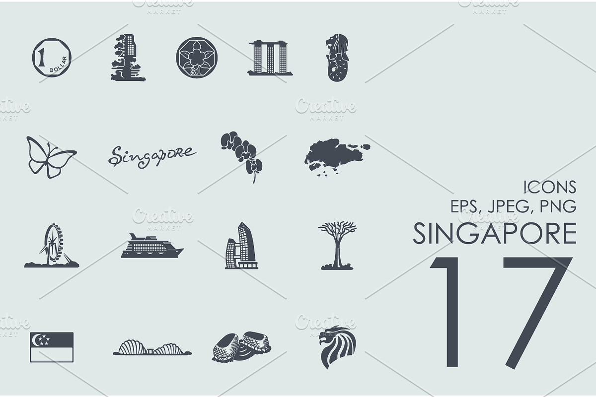 17 Singapore icons, an Icon by Palau (Photo 1 of 2)