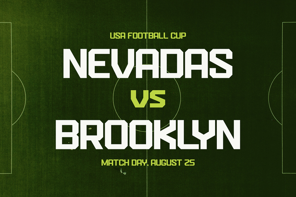Bronzor - Sport Display Font, a Font by Flawless And Co (Photo 2 of 10)