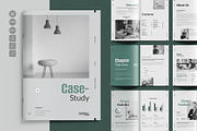 Case Study Template, Canva Template, a Brochure Template by TemplateFolio-Shop (Thumbnail 1 of 13)