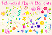 Floral Watercolor Patterns Bundle, a Pattern Graphic by Violet LeBeaux (Thumbnail 4 of 5)