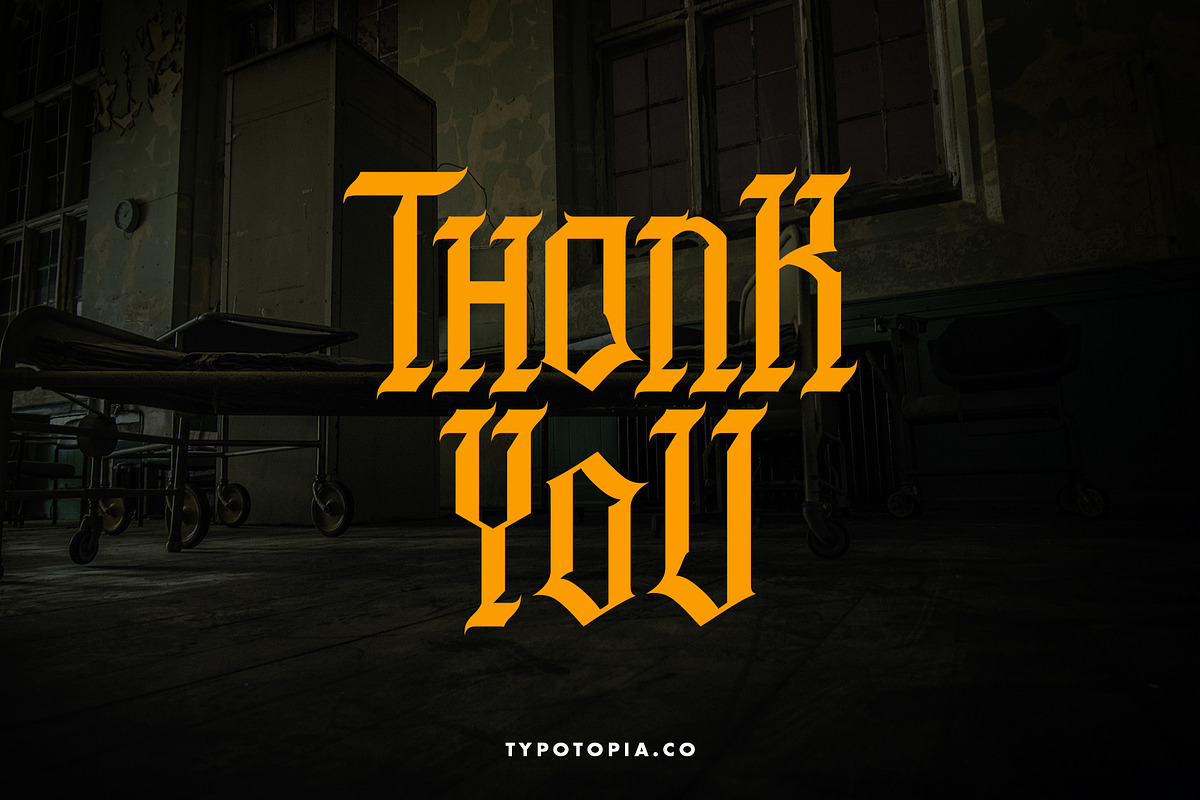 Arthur Blackletter Font, a Blackletter Font by edukka (Photo 6 of 6)