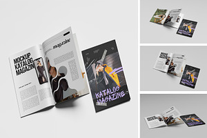 CATALOG MAGAZINE, a Brochure Template by kebunmockup