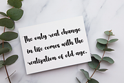 Yearly | Script Font, a Handwritten Font by Scratchones (Thumbnail 5 of 9)