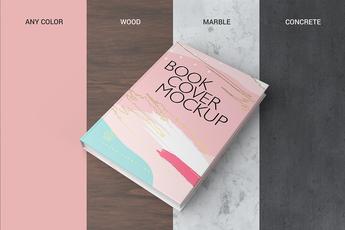 Book Cover Mockup #2, a Books & Magazine Mockup by Seven Lights (Photo 4 of 4)