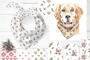 Dog Family Character Creator Clipart, an Animal Illustration by Cat In Colour (Thumbnail 12 of 19)
