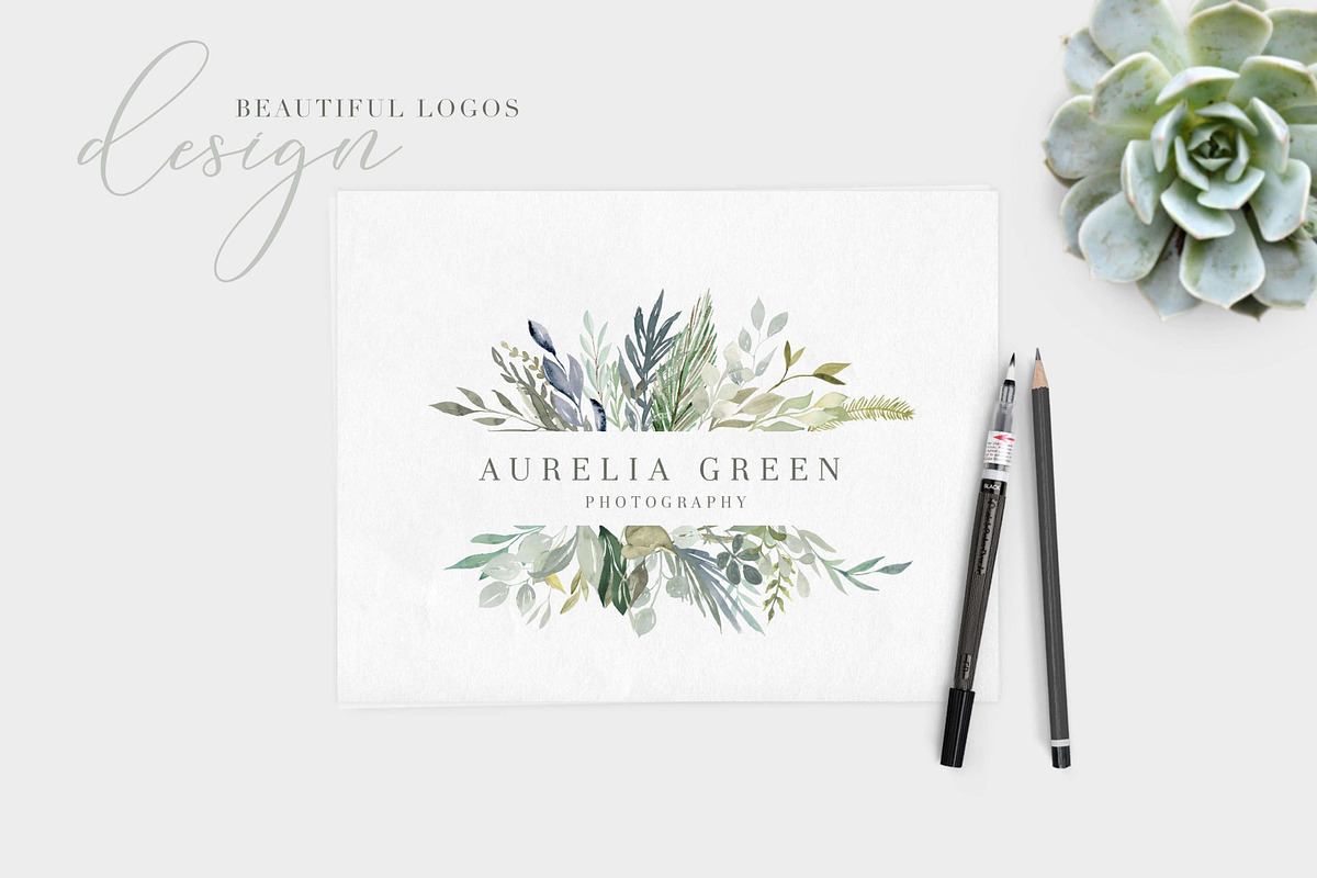 Foliage - Watercolor Leaves, an Illustration by The Autumn Rabbit Ltd (Photo 3 of 8)