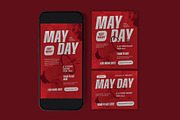 May Day Flyer, a Flyer Template by graphicook (Thumbnail 3 of 3)