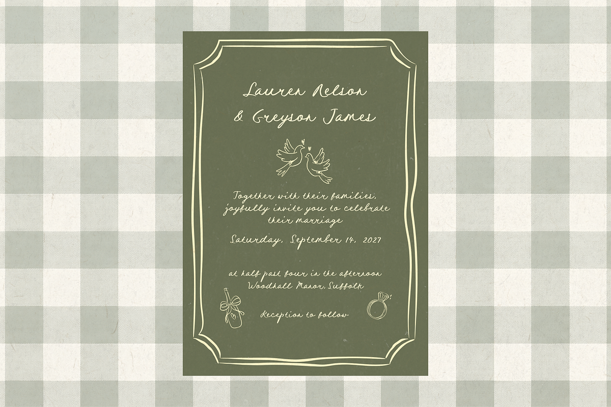 The Sunday Cottage - Handwritten Duo, a Handwritten Font by etigletters (Photo 9 of 11)
