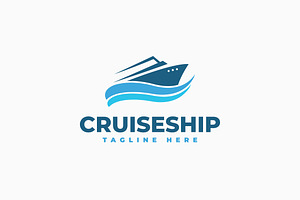 Cruise Logo Template, a Branding & Logo Template by Zeer Graphic