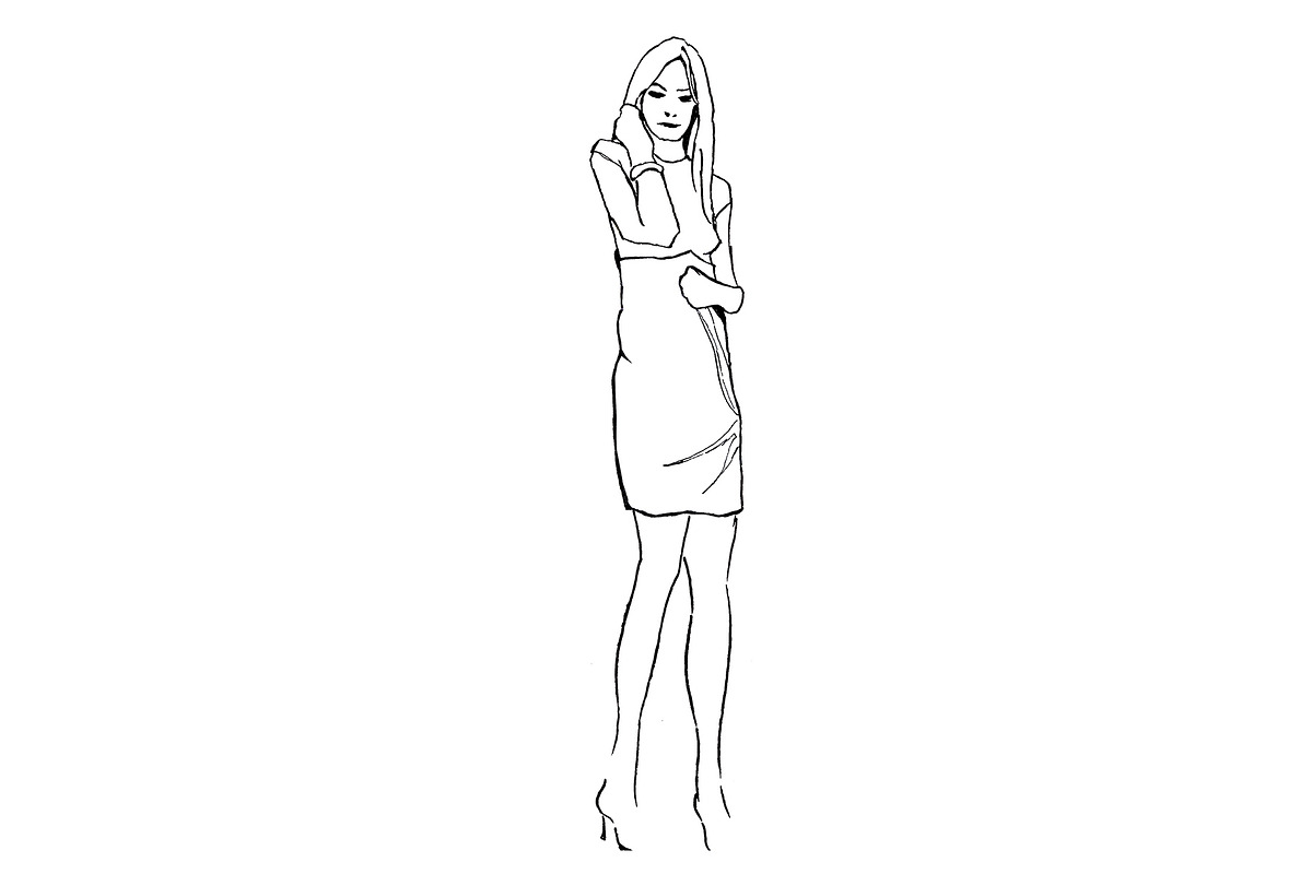 Hand-drawn fashion illustrations, a Person Illustration by Unique Assembly (Photo 6 of 6)