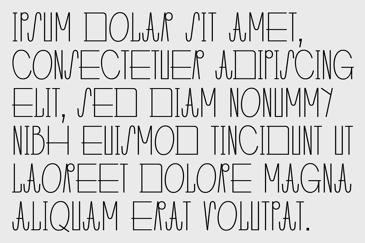 Dulya Font, a Sans Serif Font by Viktor Pesotsky | Fonts (Photo 8 of 25)