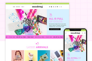 Moodring: Cute Shopify Theme