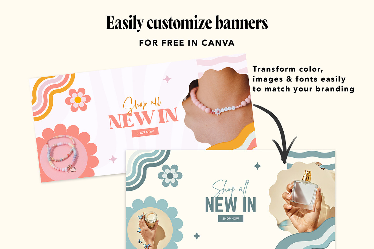 Peach Shopify Website Theme, a Shopify Template by Template Twist Shop (Photo 7 of 9)