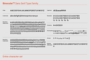 Binocular Sans Font Family, a Sans Serif Font by IRL by Outfit (Thumbnail 11 of 26)