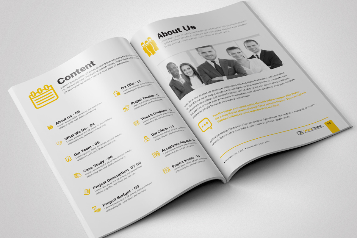 Web Proposal | Design & Development, a Stationery Template by ContestDesign (Photo 2 of 9)
