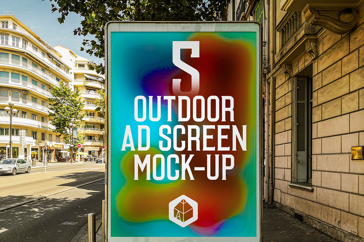 Outdoor Ad Screen MockUps Bundle, an Advertising Mockup by Graphic Shelter (Photo 7 of 9)