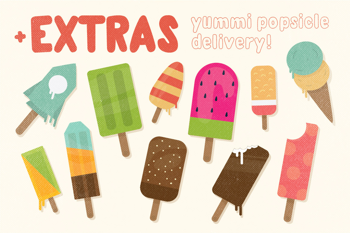The Ice Cream Font preview 4
