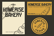DASPAREDO - Vintage Display Font, a Font by Rightwheels (Thumbnail 5 of 9)