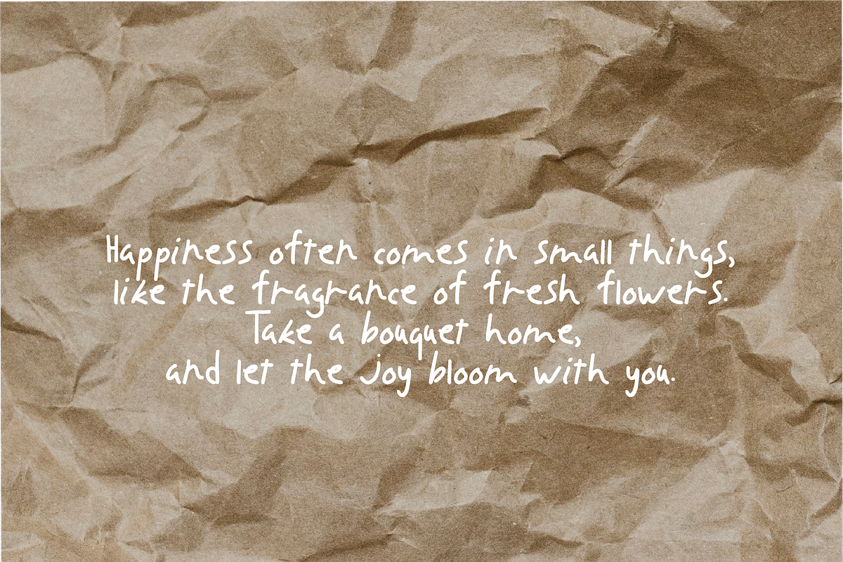 Daisytale - Playful Handwritten Font, a Handwritten Font by imdeyaa (Photo 8 of 11)