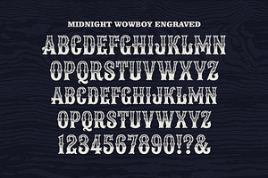 Midnight Wowboy Font