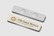 Name Tag Mockup, a Merchandise Mockup by Unerispace (Thumbnail 4 of 5)