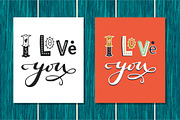 You And Me Lettering, a Decorative Illustration by Sketchetarian (Thumbnail 3 of 3)
