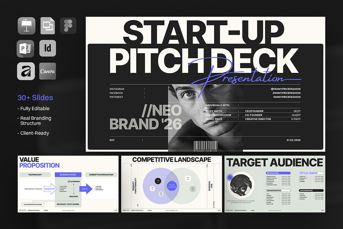 Startup Pitch Deck Presentation, a Presentation Template by ArtisanaAura (Photo 1 of 16)