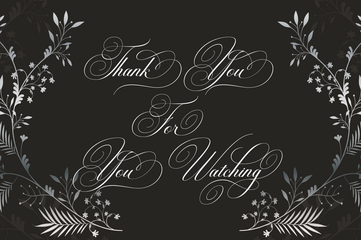 Brilliani Script Pro, a Script Font by Has_rizal (Photo 13 of 14)