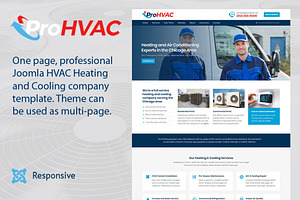 ProService HVAC Joomla 3 Template