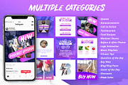 ANIMATED - Modern Instagram Posts, a Social Media Template by Brandspark (Thumbnail 5 of 8)