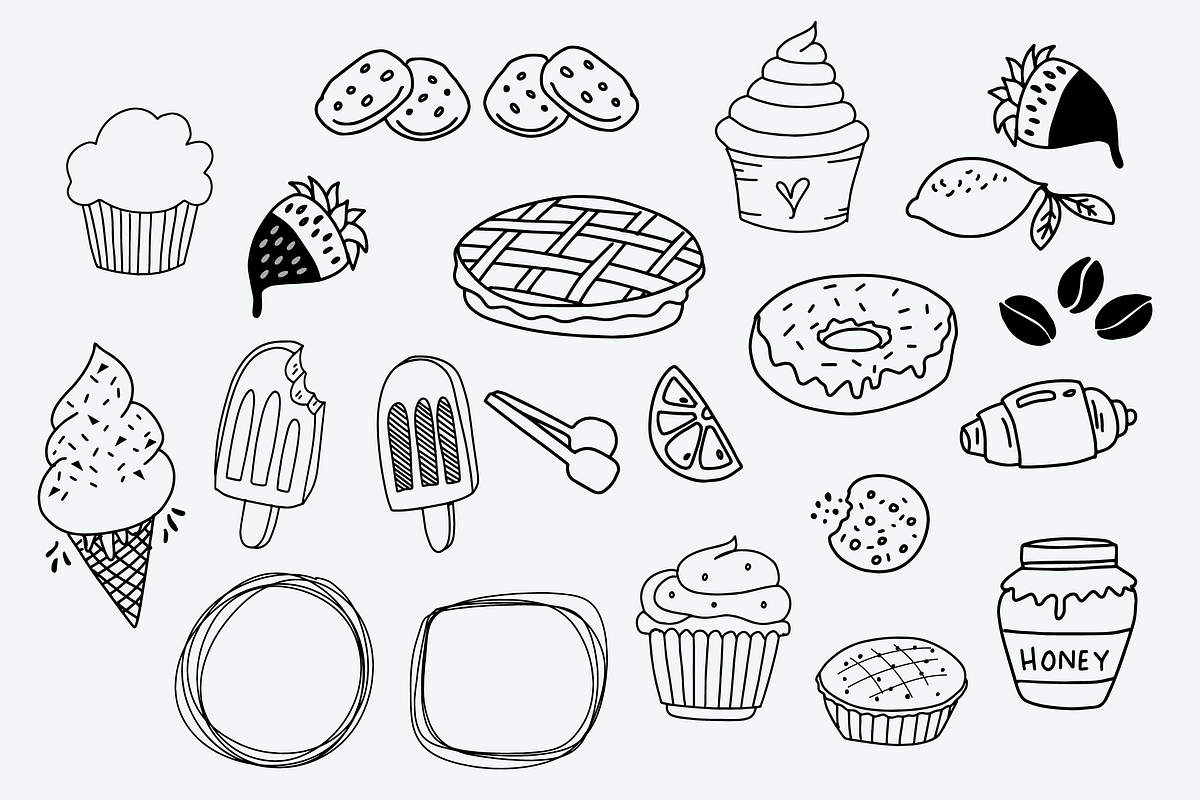 Strawberry Shortcake Font & Extras, a Script Font by theinkaffair (Photo 13 of 13)
