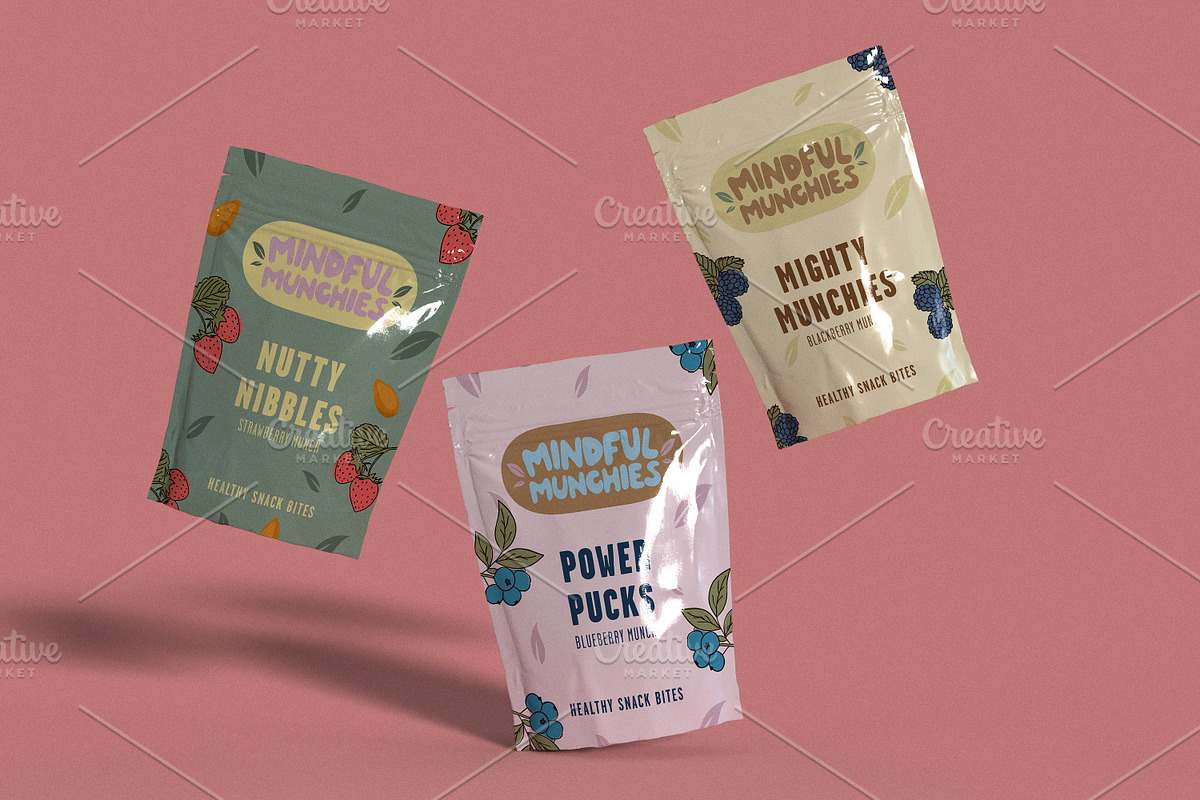 Food packaging Doypack Mockup, a Packaging Mockup by Sigelt (Photo 3 of 7)