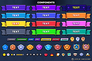GUI Pro - Super Casual, an UI Kit Template by LAYERLAB (Thumbnail 2 of 38)