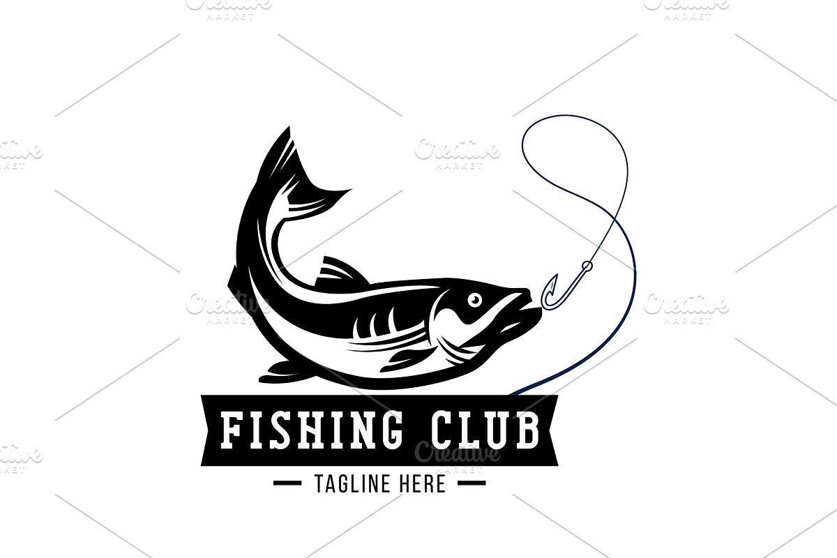 Fishing Bass Logo Design