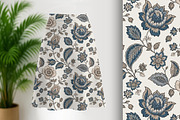 Vintage Floral Seamless Repeat, a Pattern Graphic by Sharon Schwalbe (Thumbnail 1 of 4)