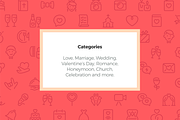 Wedding & Love Icons — Pixi Line, an Outline Icon by Scott Dunlap (Thumbnail 3 of 9)