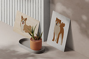 Abstract Dog clipart, an Animal Illustration by ApetekMarket (Thumbnail 5 of 7)