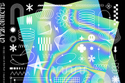 Lime Acid Gradients & Objects, a Texture Graphic by Julie&Taily (Thumbnail 17 of 21)