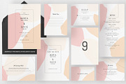 Abstract Wedding Invitation Suite, an Invitation Template by Azka Creative (Thumbnail 1 of 5)
