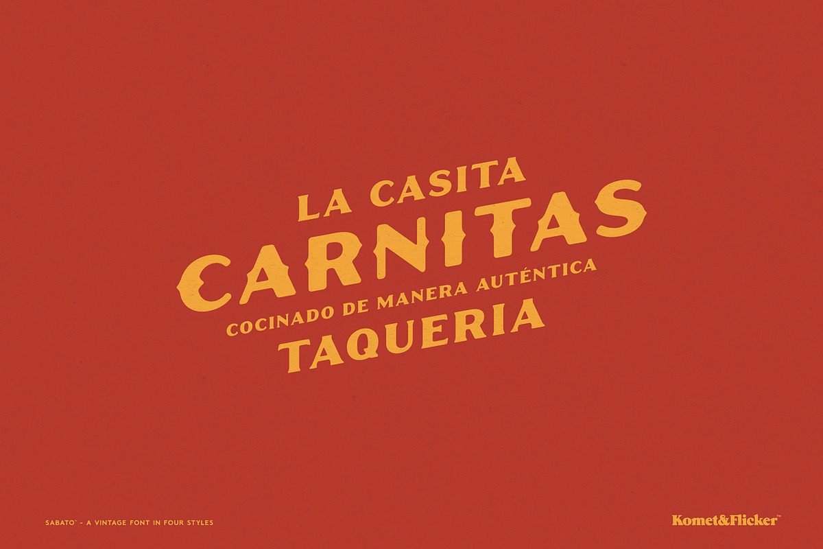 Sabato – Sans & Serif in Four Styles, a Serif Font by Komet & Flicker (Photo 6 of 13)