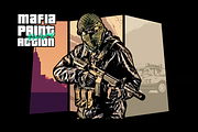 Mafia Painting Art Photoshop Action, an Action Add-On by iHemalaya (Thumbnail 1 of 6)