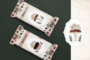 Cute vintage easter clipart set, an Illustration by Estudio 812 (Thumbnail 7 of 7)