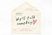 We'll Talk Someday Messy Handwritten, a Handwritten Font by Perplexitics (Thumbnail 1 of 13)