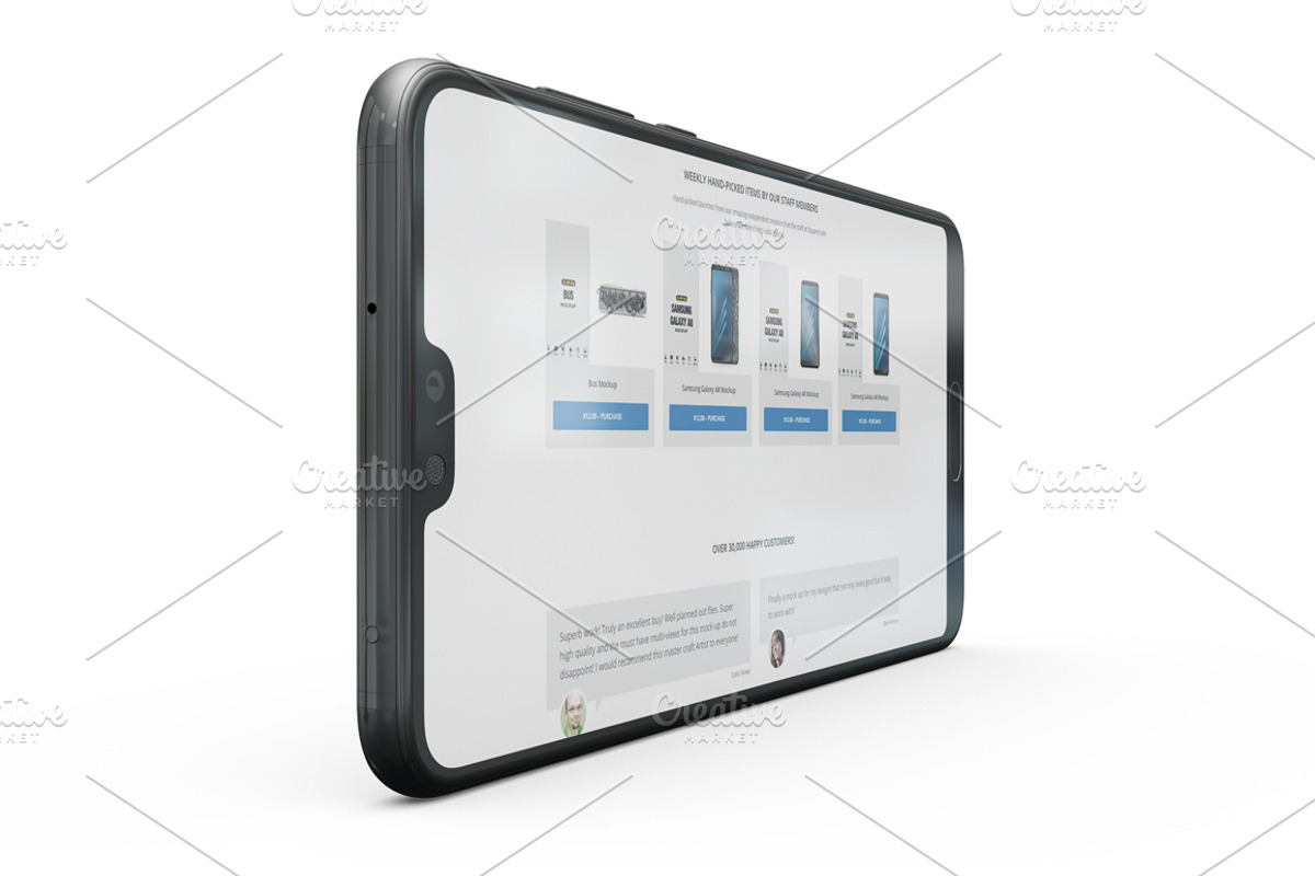 Huawei P20 Pro App Mockup Vol1, an Android Mockup by PixelMockup (Photo 9 of 17)