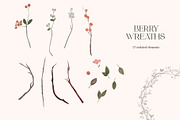Berry Wreaths, a Decorative Illustration by Katia Serdiuk (Thumbnail 4 of 4)